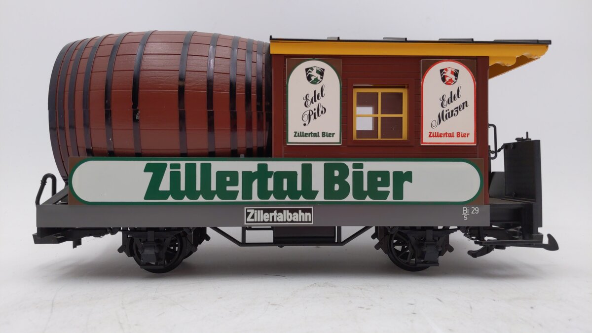 LGB 32421 G Ziller Valley Railroad Barrel Passenger Car EX