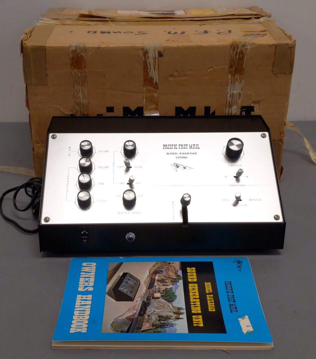 Pacific Fast Mail Mark II Model Railroad Sound System EX/Box