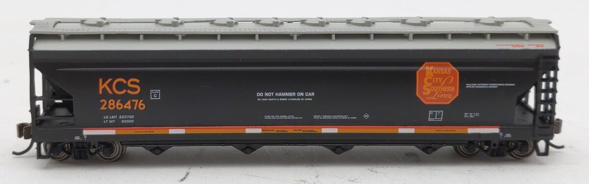 Bachmann 17556 N Kansas City Southern ACF 56' 4-Bay Center Flow Hopper #286476