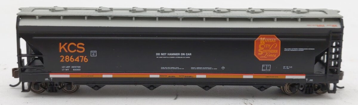 Bachmann 17556 N Kansas City Southern ACF 56' 4-Bay Center Flow Hopper #286476