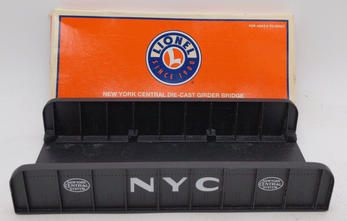 Lionel 6-14117 O Gauge New York Central Die-Cast Girder Bridge