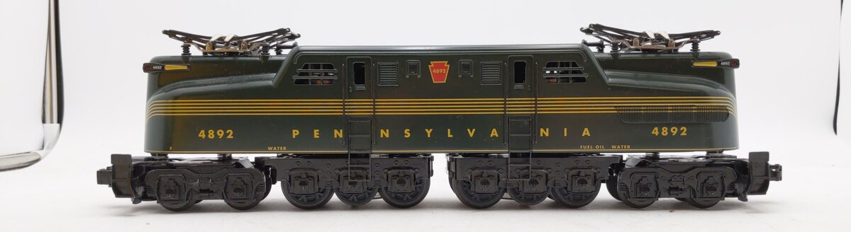 K-Line K2780-4892 O Gauge Pennsylvania GG-1 Electric Locomotive #4892 EX/Box
