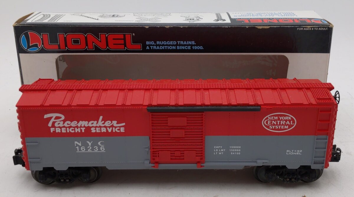 Lionel 6-16236 O Gauge New York Central Pacemaker Box Car #16236 LN/Box