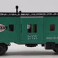 MTH 30-7739 O Gauge NYC Green Illuminated Bay Window Caboose #21787 NIB