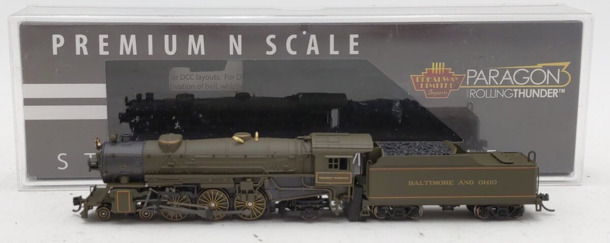 Broadway Limited 6224 N Baltimore & Ohio Washington 4-6-2 DCC/Sound #5300