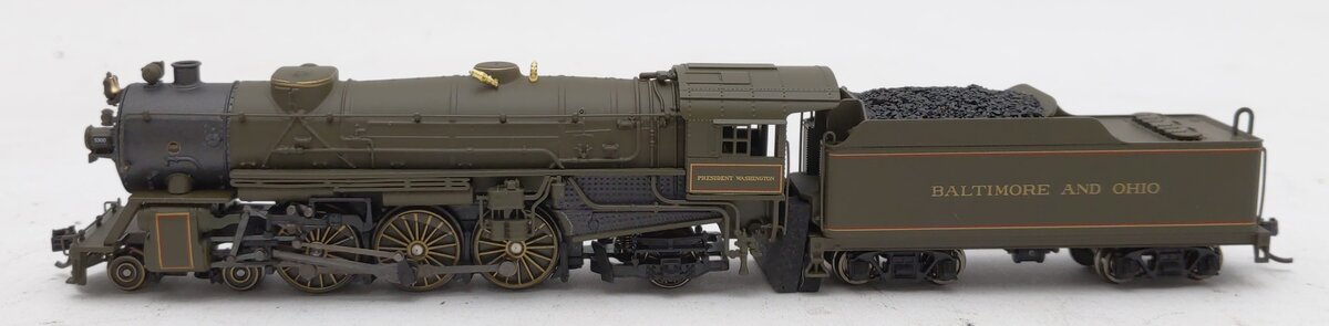 Broadway Limited 6224 N Baltimore & Ohio Washington 4-6-2 DCC/Sound #5300