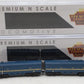 Broadway Limited 7724 N MP EMD F3 AB Diesel Locomotive Sound & DCC #523/#518B LN/Box