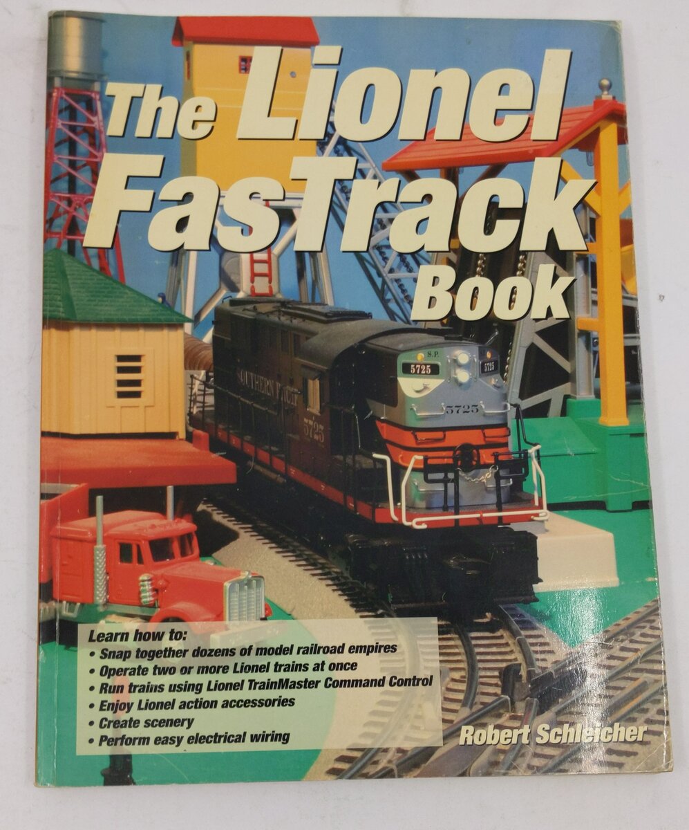 The Lionel FasTrack Book Paperback Book By Robert Schleicher VG