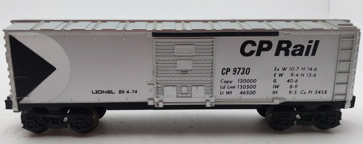 Lionel 6-9730 O Gauge CP Rail Boxcar LN/Box
