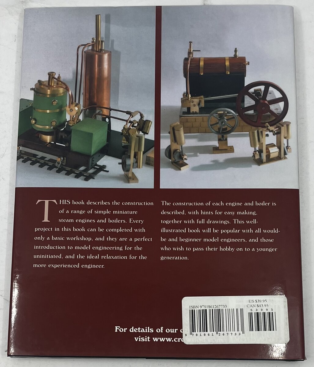 Making Simple Model Steam Engines Hardcover Book By Stan Bray EX