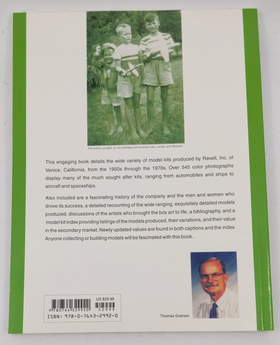 Remembering Revell Model Kits Paperback Book By Thomas Graham LN