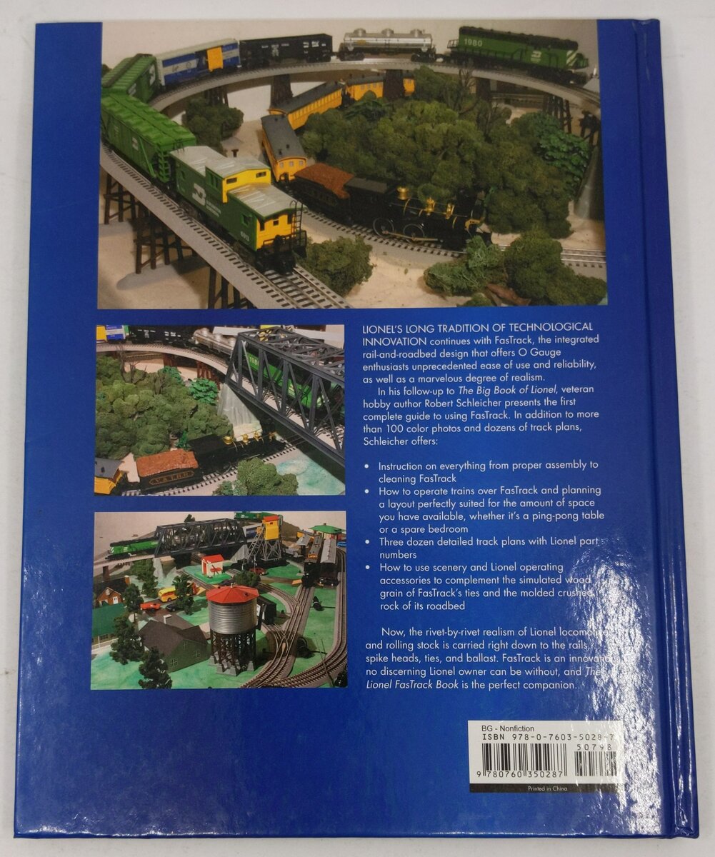The Lionel FasTrack Book Hardcover Book By Robert S. Schleicher EX