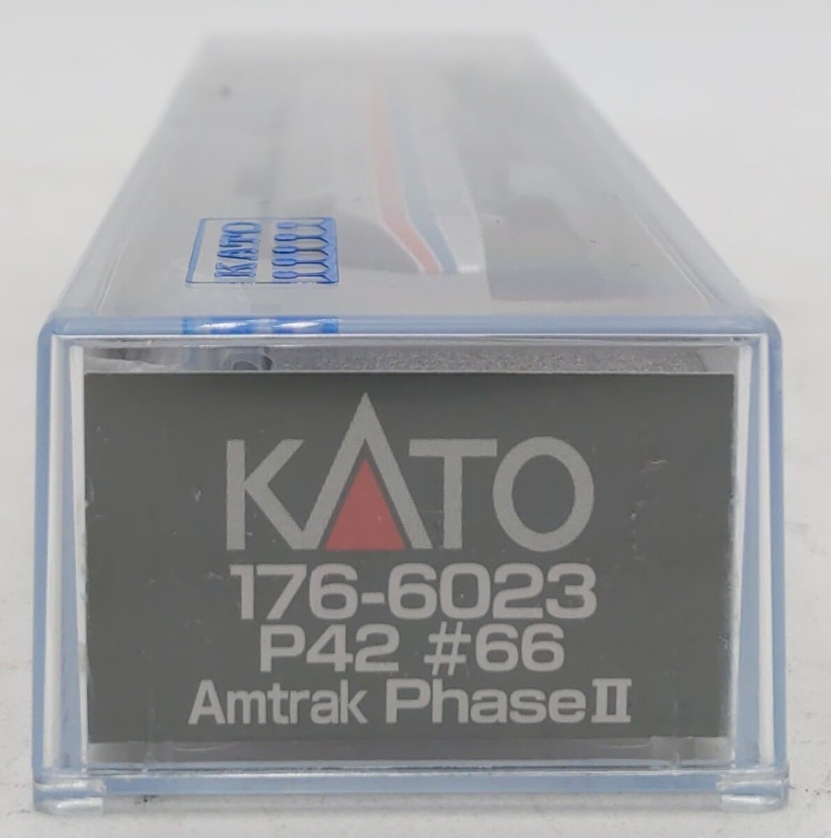 Kato 176-6023 N Scale Amtrak Powered GE P42 Phase II Diesel Locomotive #66