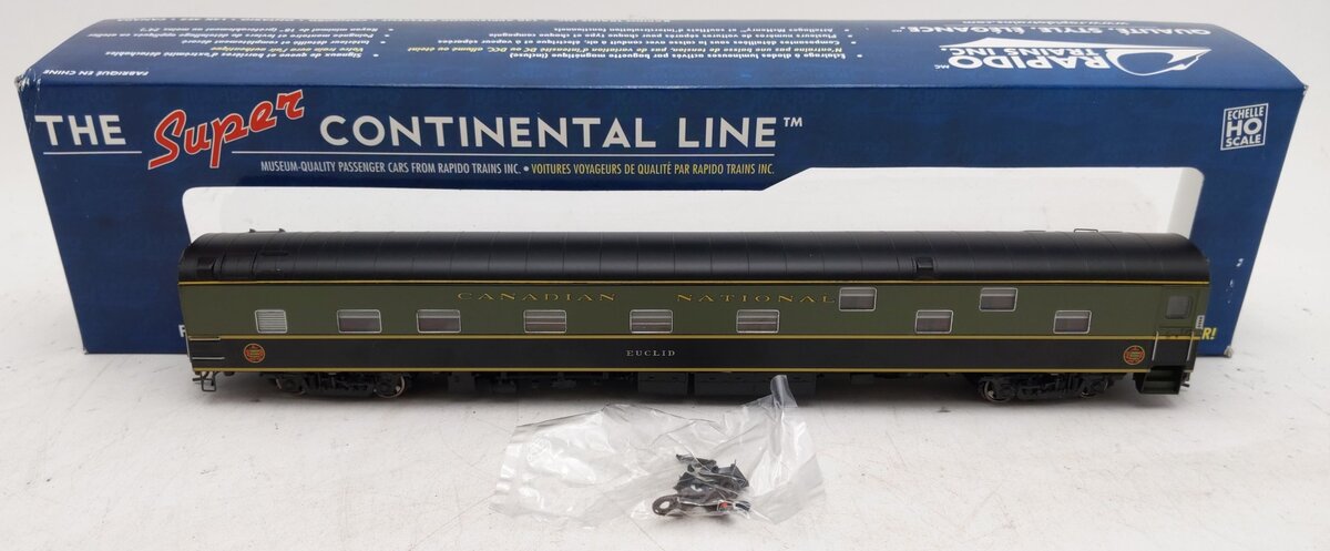 Rapido Trains 101020 HO Canadian National 'Euclid' Duplex Sleeper #1152 EX/Box