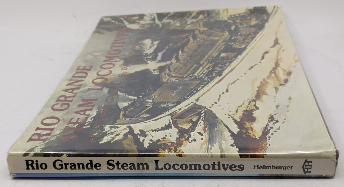 Rio Grande Steam Locomotives: Standard Gauge Hardcover Book Donald J. Heimburger EX