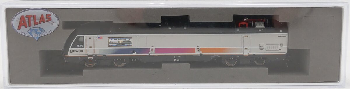 Atlas 40005743 N NJ Transit Gold Master ALP-45A Electric Locomotive #4540