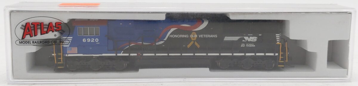 Atlas 40003989 N NS Honoring Our Veterans EMD SD-60E Gold Diesel Loco #6920
