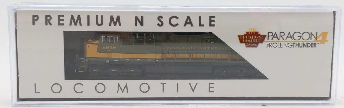 Broadway Limited 7307 N CN GE ES44AC Diesel Locomotive Sound/DC/DCC #2846