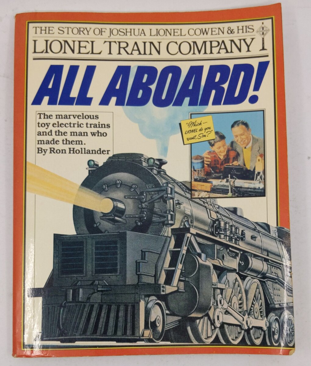 The Story of Joshua Lionel Cowen & His Lionel Train Company Hardcover Book VG