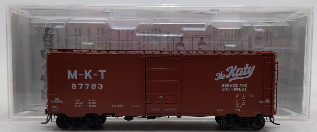 Kadee 4521 HO Missouri-Kansas-Texas 40 Foot PS-1 Boxcar #97783 EX/Box