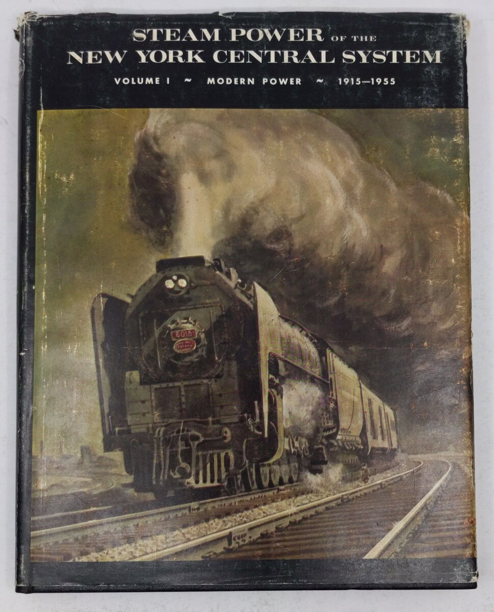 Steam Power of the New York Central System, Vol1 Hardcover Book Alvin F. Staufer VG