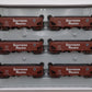 Athearn 95685 HO Southern Pacific 40' 3-Bay Offset Hopper w/Coal (Pack of 6)