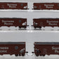 Athearn 95685 HO Southern Pacific 40' 3-Bay Offset Hopper w/Coal (Pack of 6)