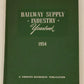 Railway Supply Industry Yearbook 1954 Hardcover Book By Simmons Boardman VG