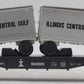Lionel 6-9285 O Gauge Illinois Central Gulf Flatcar w/Vans