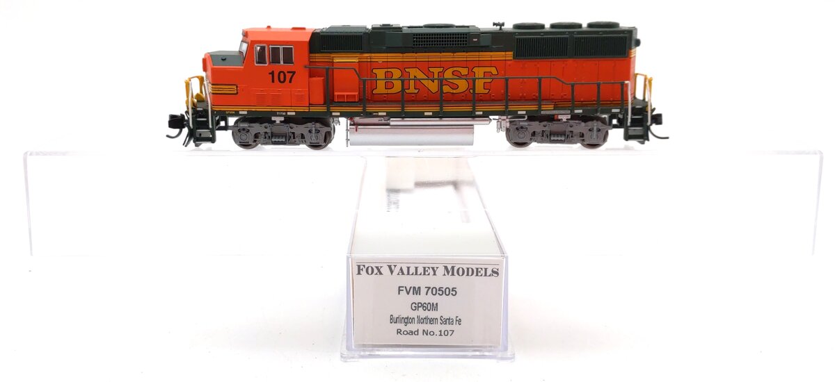 Fox Valley Models 70505 N BNSF GP60M Diesel Locomotive #107