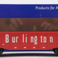 Industrial Rail 5003 O Gauge  Burlington Route Gondola #83126 EX/Box