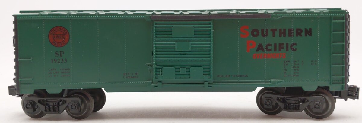 Lionel 6-19233 O Gauge Southern Pacific Boxcar LN/Box