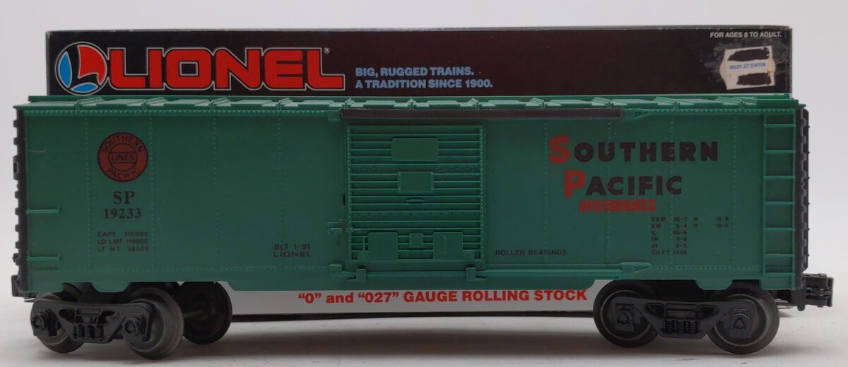Lionel 6-19233 O Gauge Southern Pacific Boxcar LN/Box