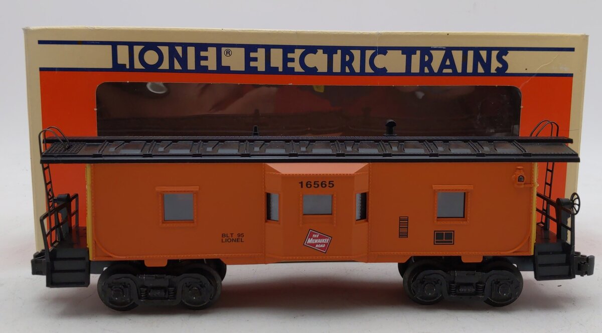 Lionel 6-16565 O Gauge Milwaukee Road Bay Window Caboose EX/Box
