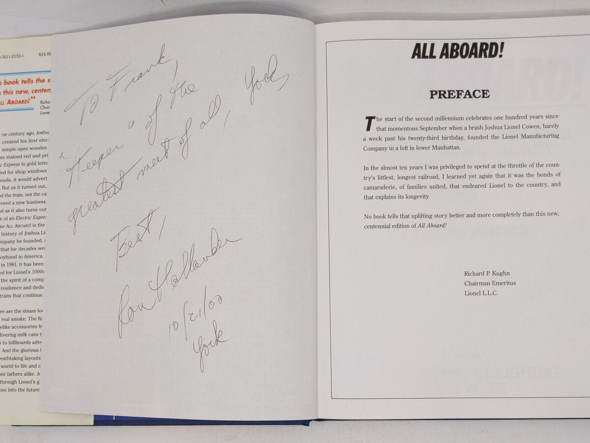 All Aboard! Hardcover Book By Ron Hollander EX