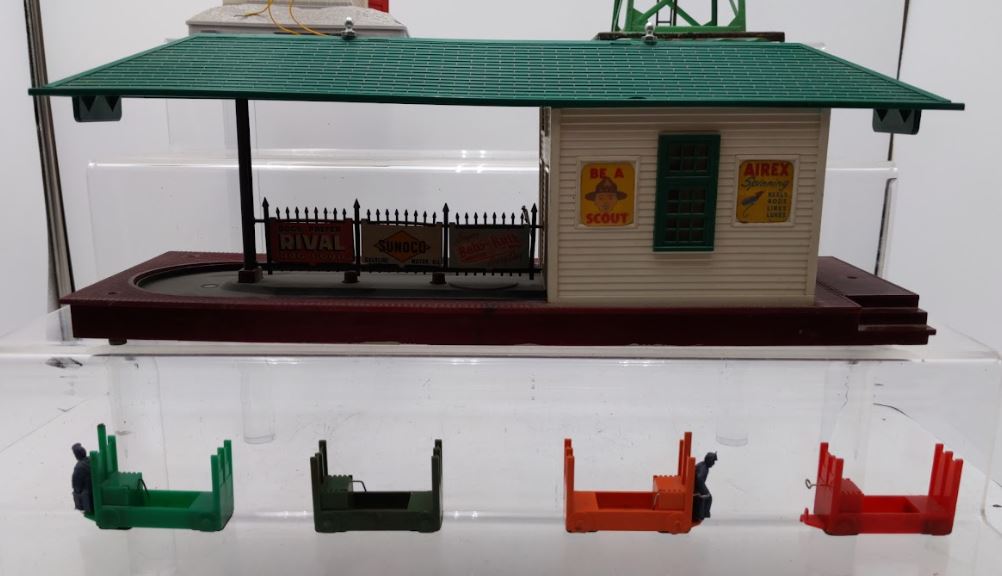 Vintage Lionel 125, 395 & 356 Postwar O Gauge Operating Accessories [3]/Box