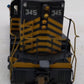 Hallmark Models HO Brass Custom SD-9 Nickle Plate Road Diesel Locomotive #345 VG/Box