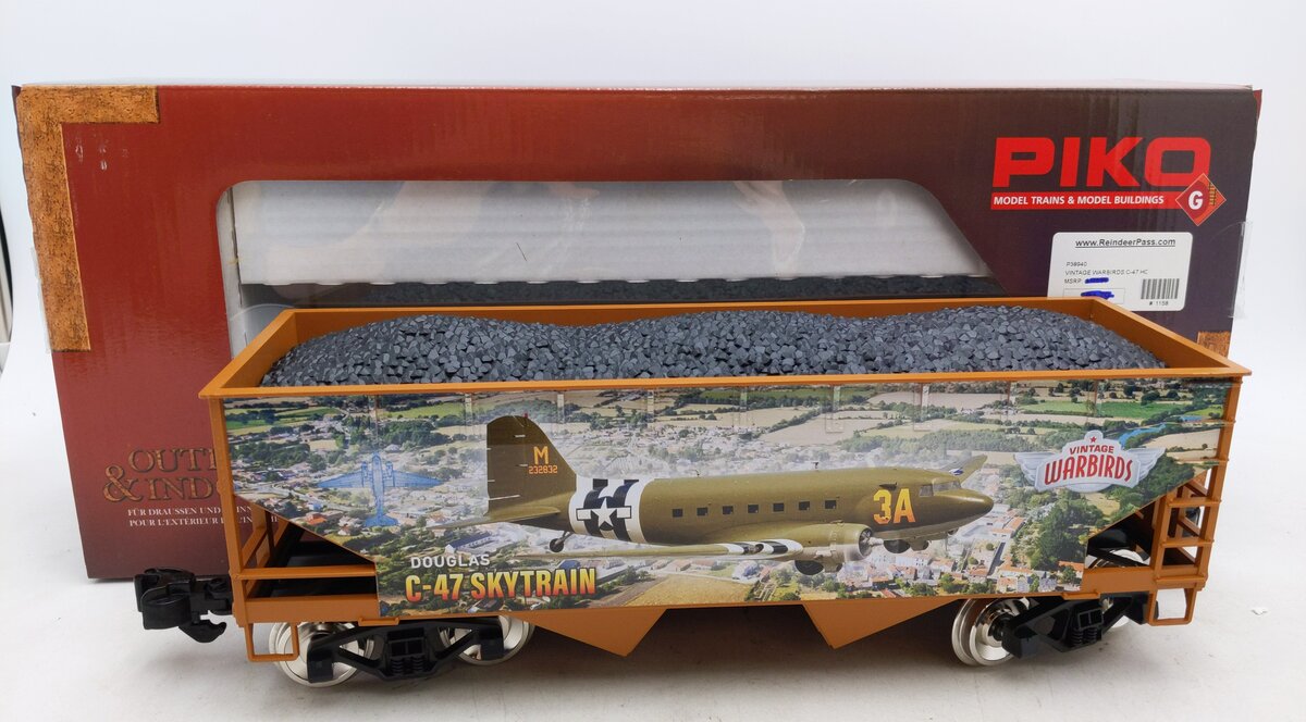 Piko 38940 G Vintage Warbirds C-47 Hopper