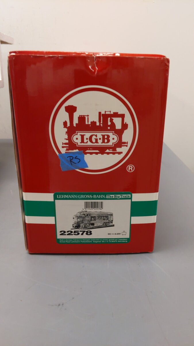 LGB 22578 G Scale See-Thru F7A Diesel Locomotive