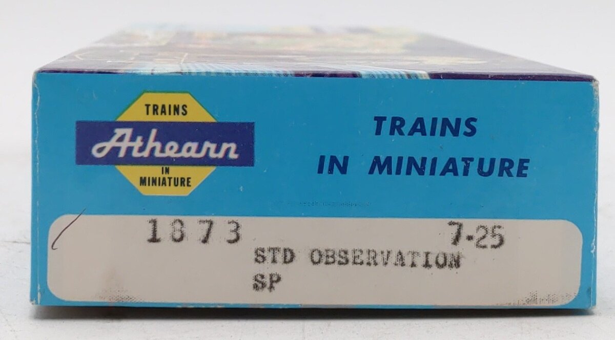 Athearn 1873 HO Scale Southern Pacific Standard Observation Car # 2907 Kit