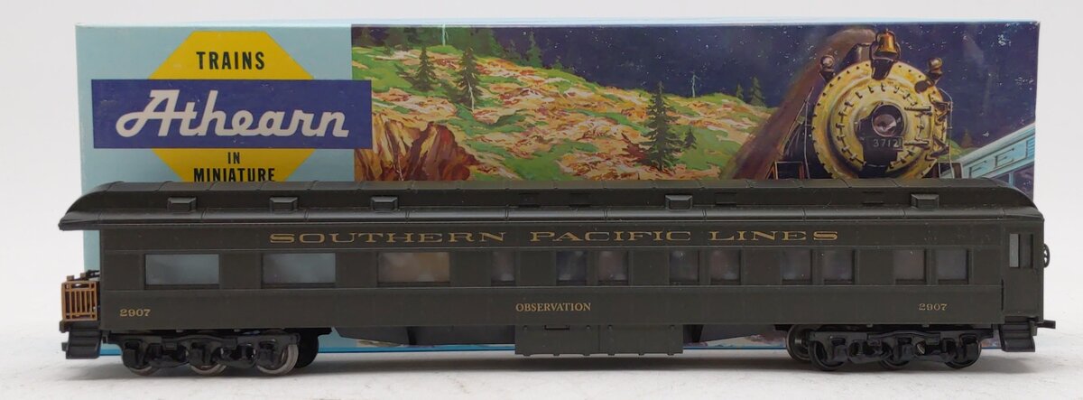 Athearn 1873 HO Scale Southern Pacific Standard Observation Car # 2907 Kit