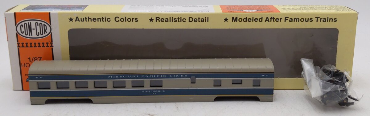 Con-Cor 0001-01000R HO Mopac 'Eagle' 72 Ft Diner Passenger Car #742