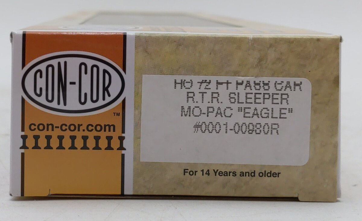 Con-Cor 0001-00980R HO Scale Mopac 'Eagle' 72 Ft Sleeper Passenger Car
