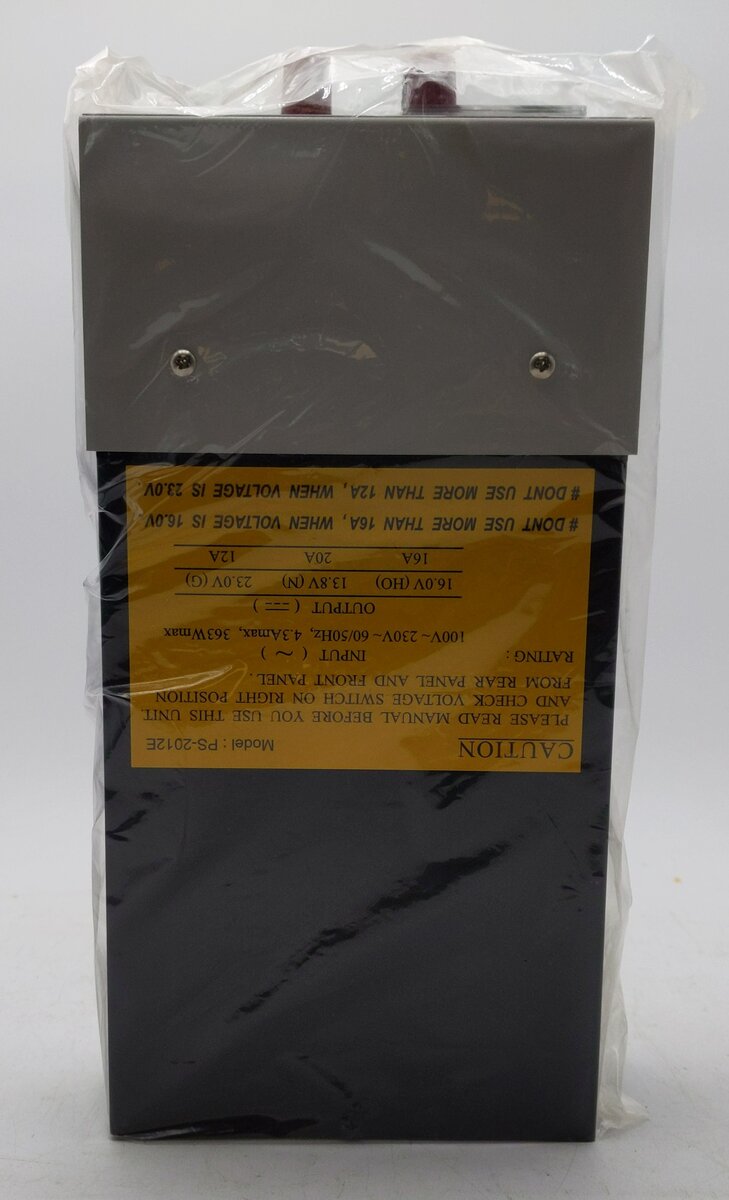 Digitrax PS2012E 20 Amp Power Supply 13.8-23VDC