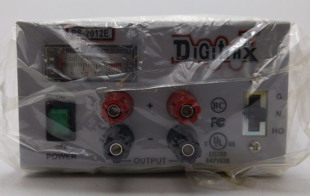 Digitrax PS2012E 20 Amp Power Supply 13.8-23VDC