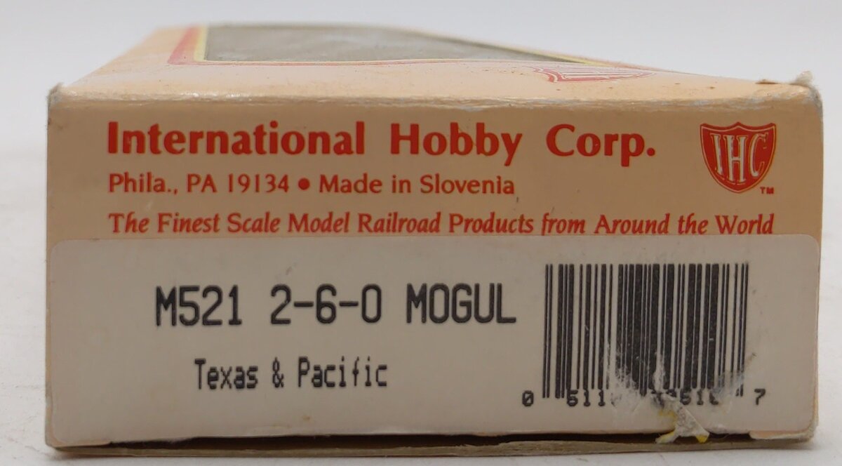 IHC M521 HO Scale Texas & Pacific 2-6-0 "Mogul" Steam Locomotive #225 EX/Box