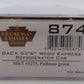 Broadway Limited 874 HO GACX 53'6" Wood Express RAE Refer Car #1275 LN/Box