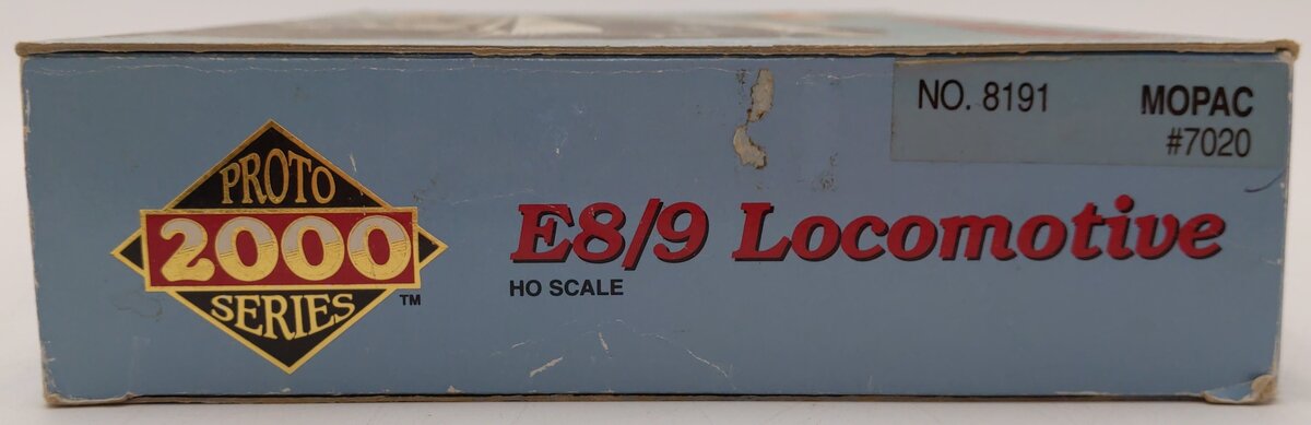 Proto 2000 8191 HO Scale Missouri Pacific E8/9 Diesel Locomotive #7020 VG/Box