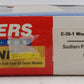 Walthers 932-27607 HO Southern Pacific C-30-1 Wood Caboose Kit (Set of 2)