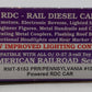 RMT 5153 PRR BUDDY Powered Diesel Locomotive #105